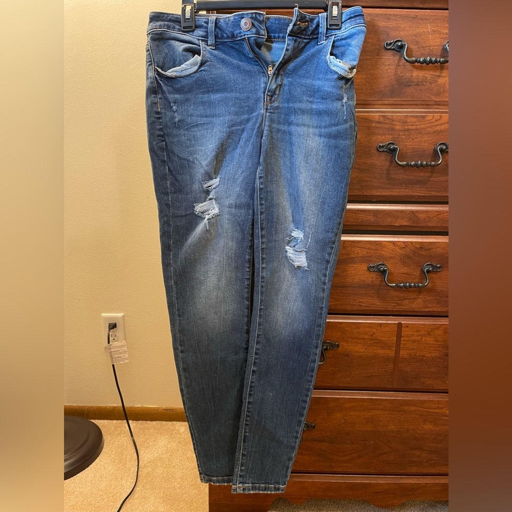 High rise jeans